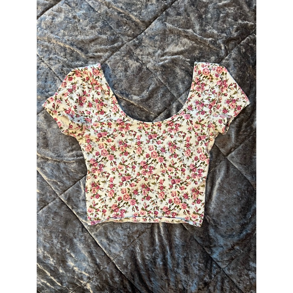 Floral Crop Top